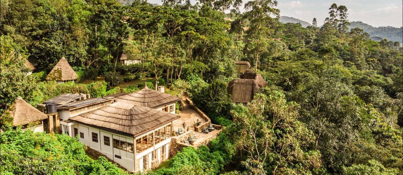 Bwindi Lodge external view