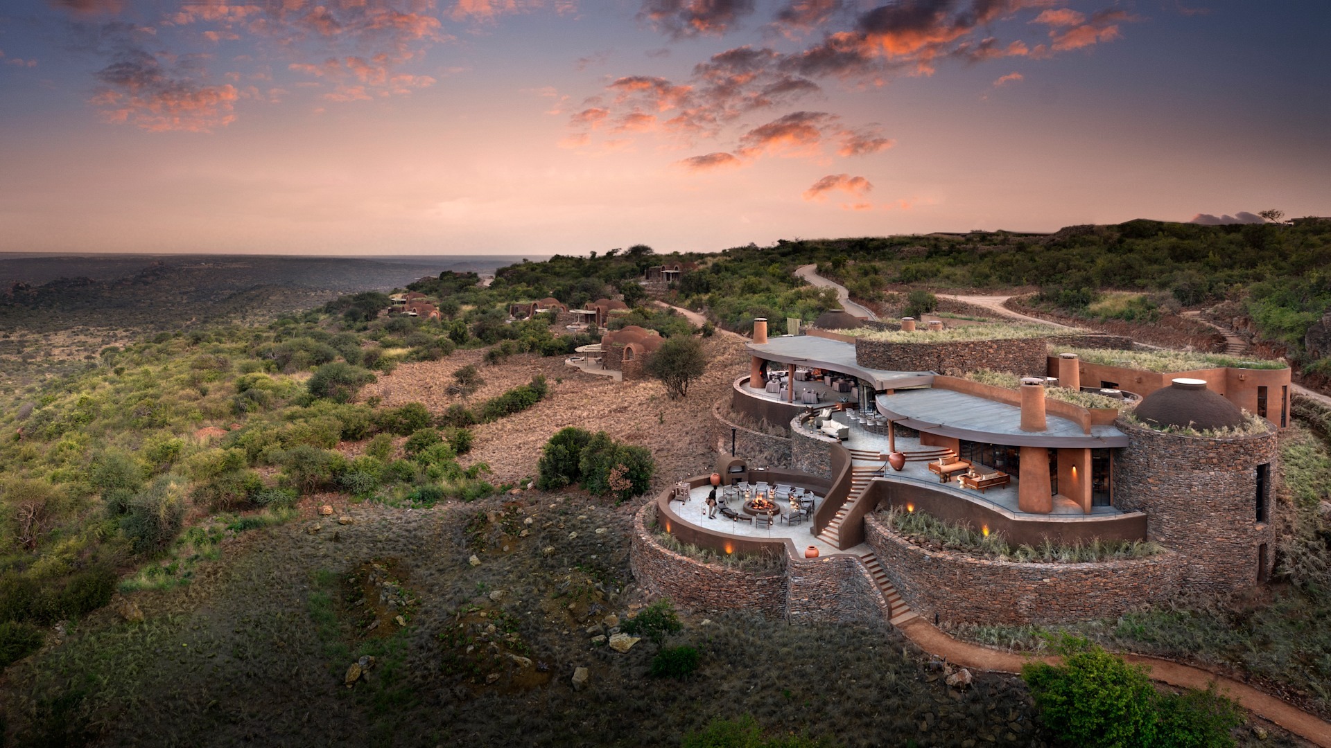 Kenya Suyian Lodge Aerial