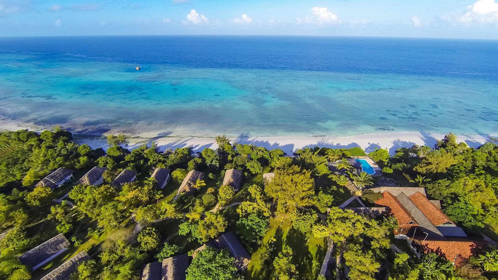 The Manta Resort Zanzibar Aerial